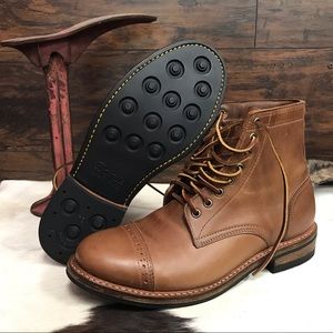 Oakstreet Bootmakers  cap toe trench boot